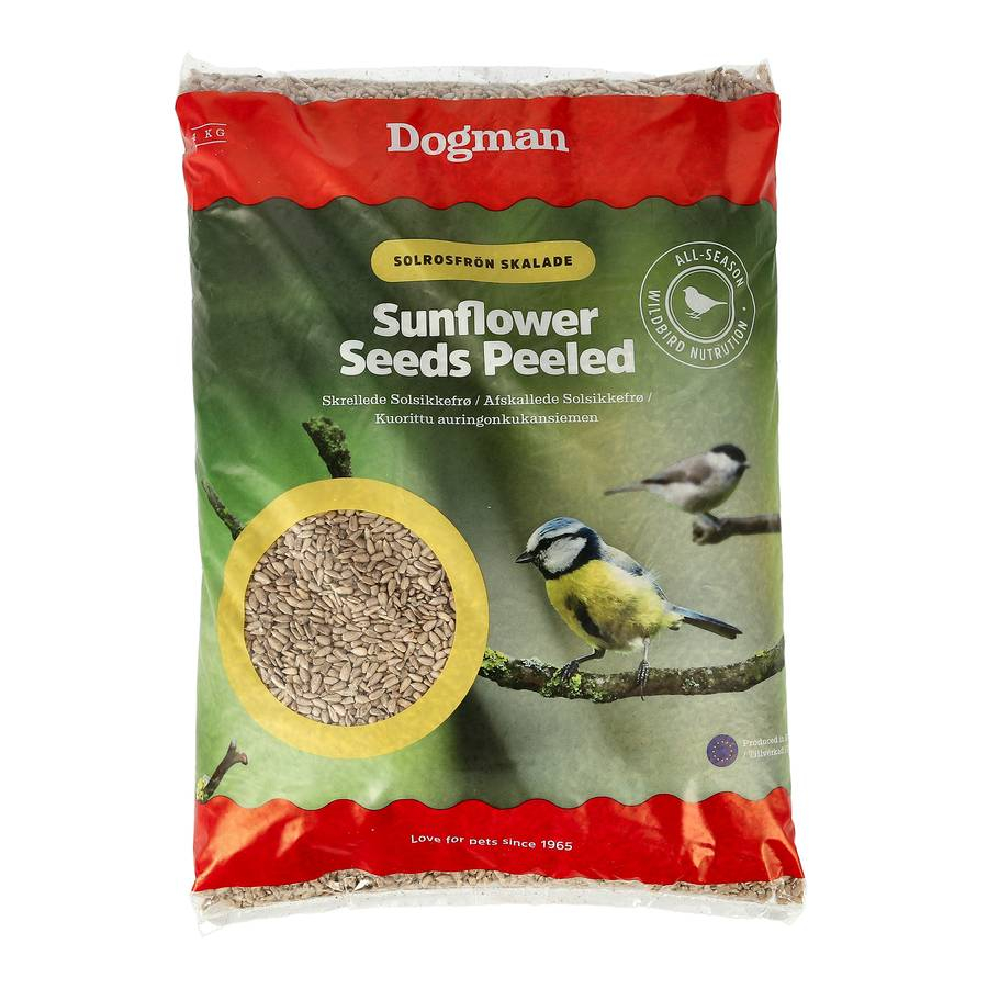 Skalade Solrosfrön 4kg