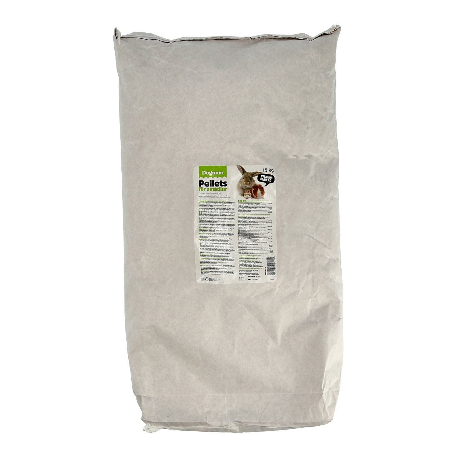 Vitaminoitu pelletti 15kg
