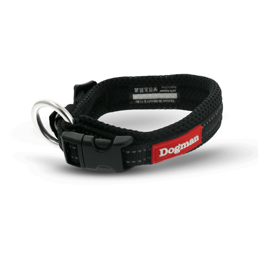 Air Mesh Vadderat Halsband Svart