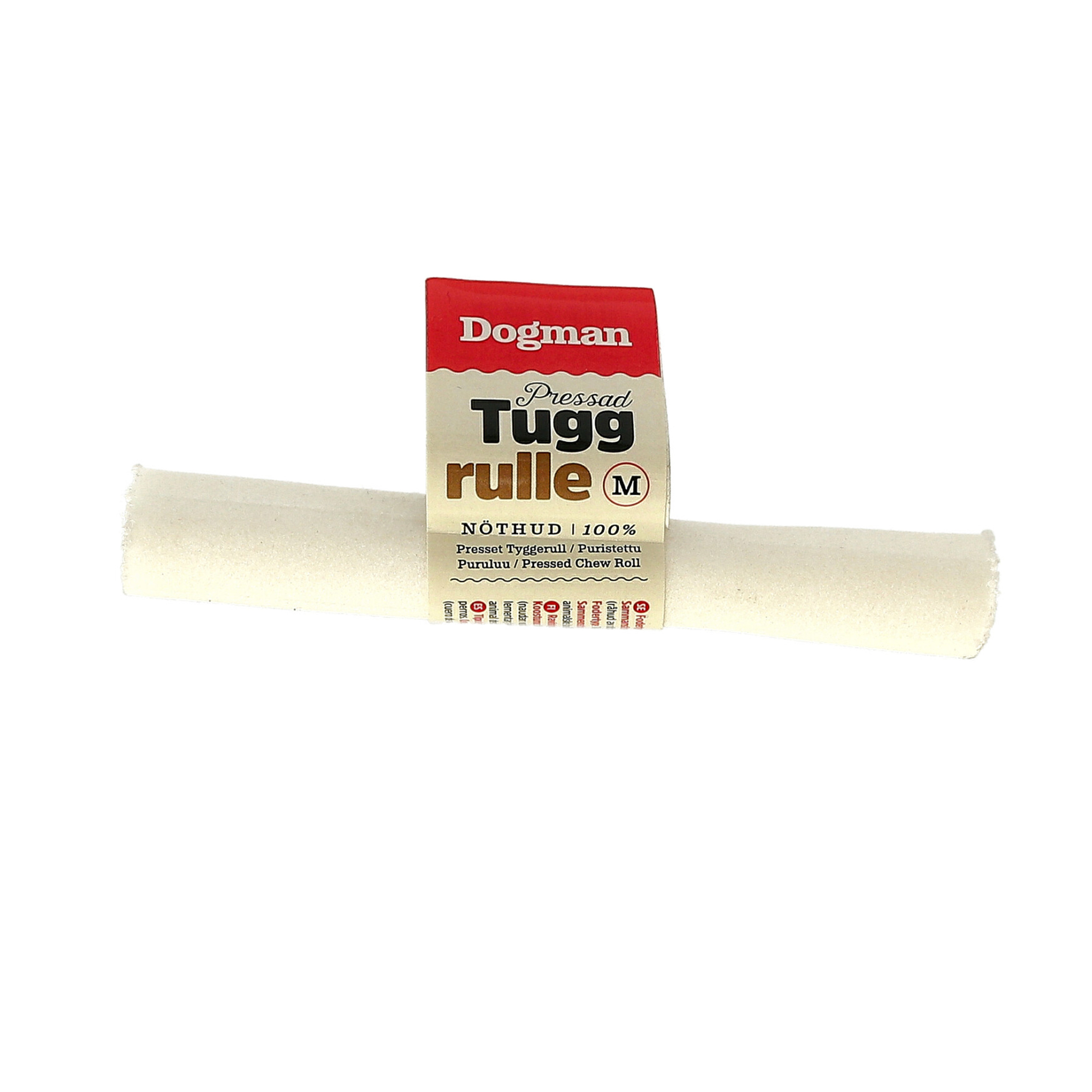 Tyggestang Presset Hvit 12,5cm