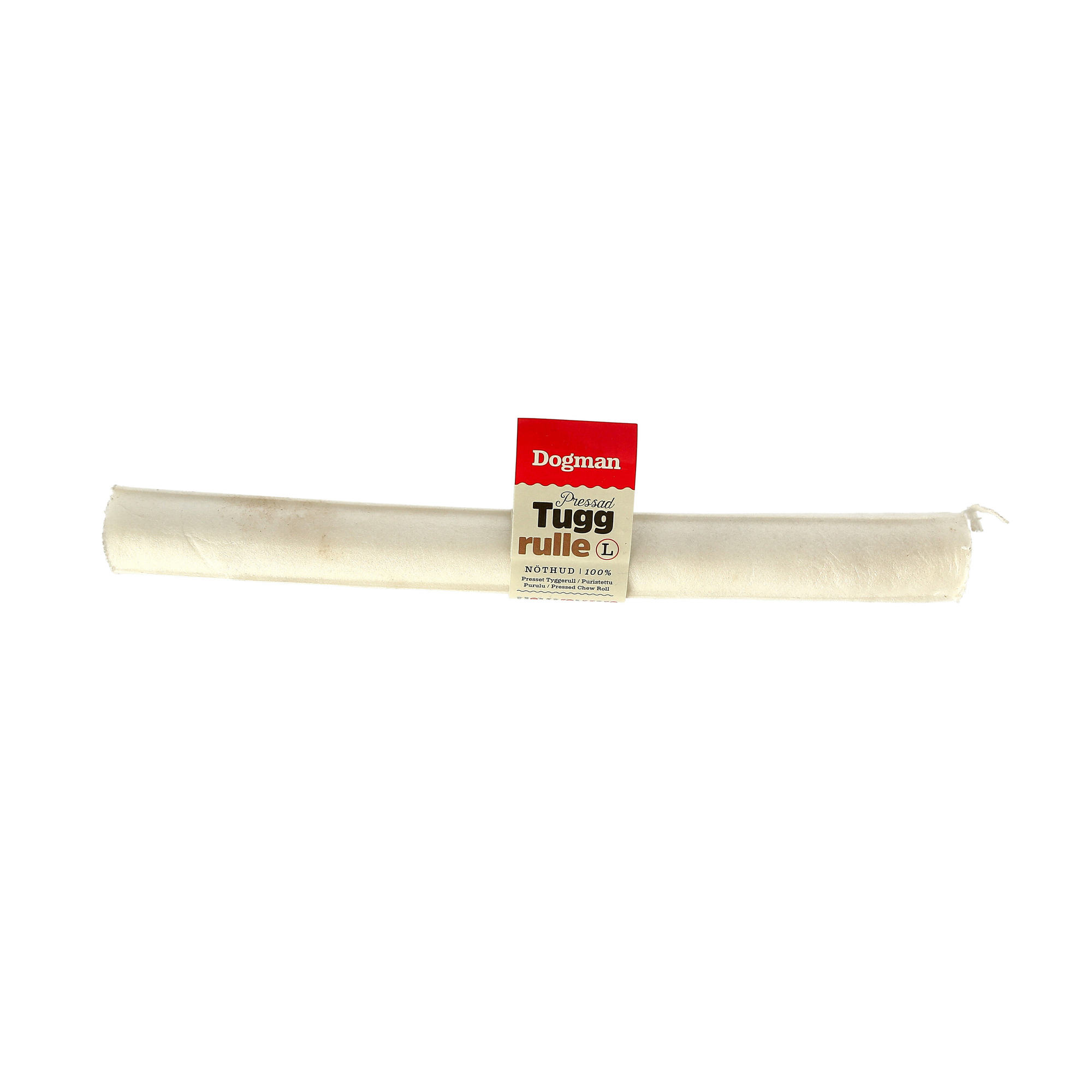 Tyggestang Presset Hvit 25cm