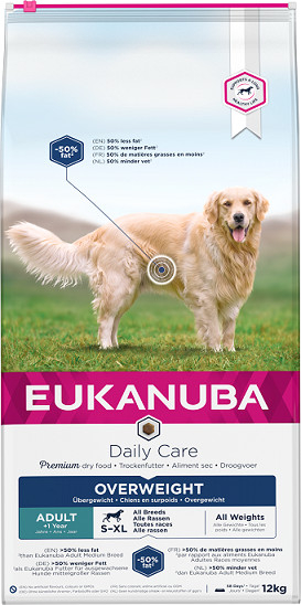 Dog Daily Care Overweight Koiranruoka 12kg