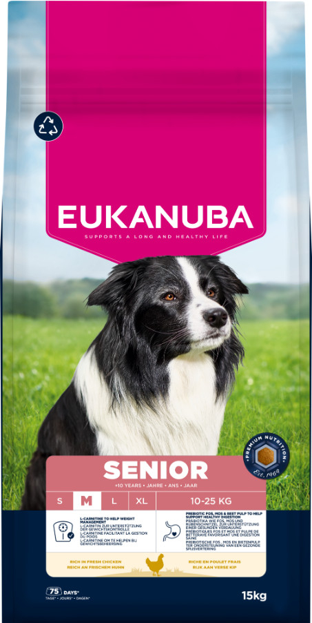 Dog Senior Medium Torrfoder för hund