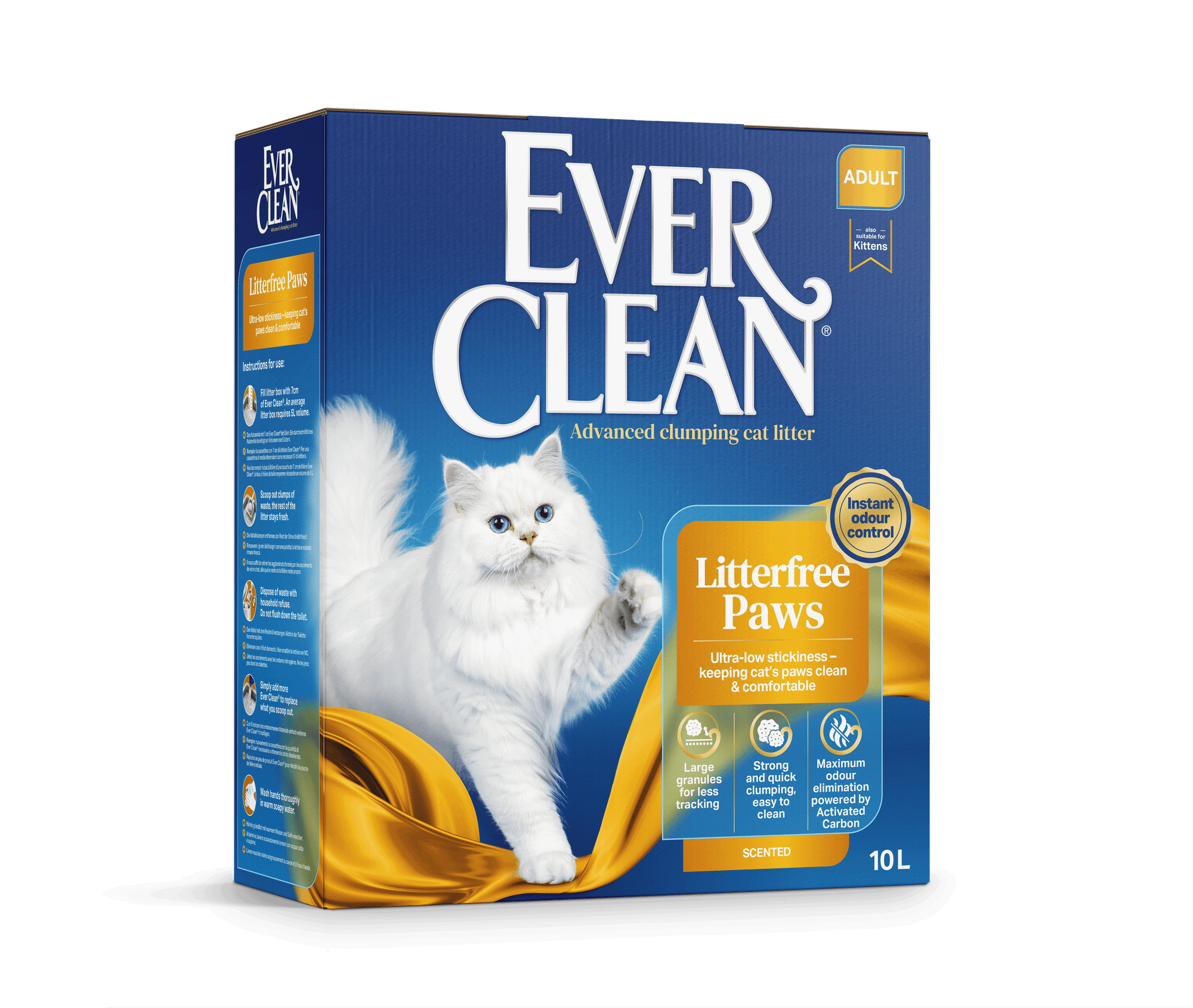 Litterfree Paws kissanhiekka 10L