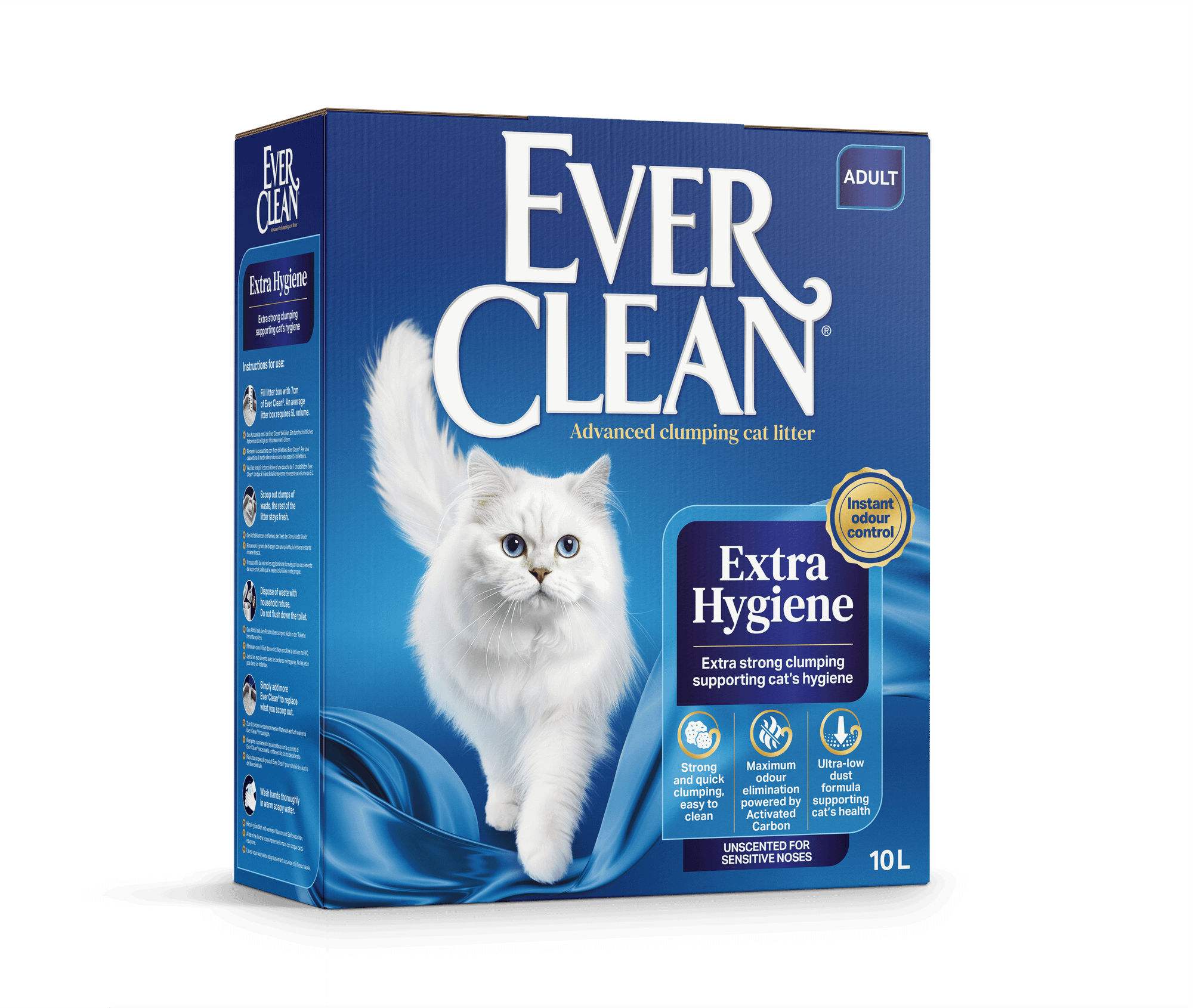 Extra Strong Unscented Kattesand 10L