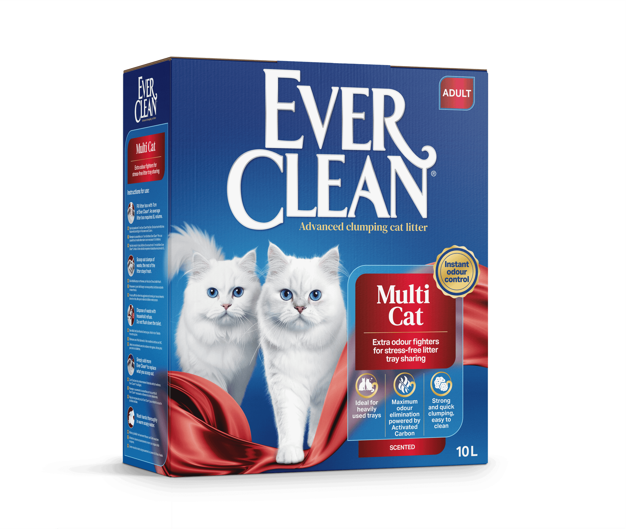 Multiple Cat kissanhiekka 10L