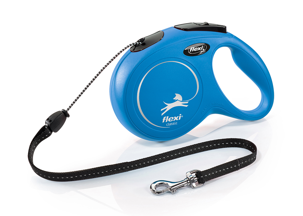 New Classic Cord Flexi-talutin Sininen