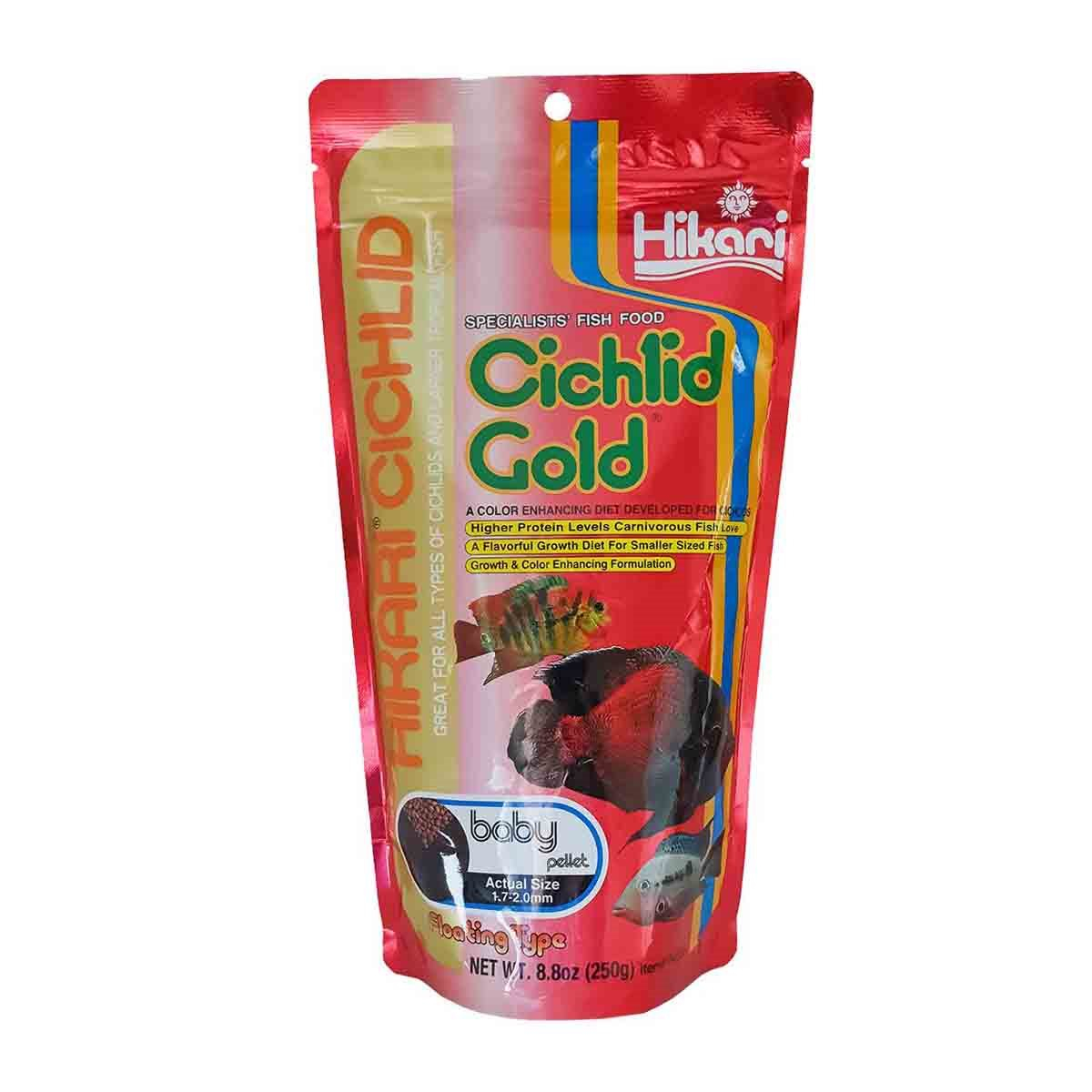 Ciklid Gold Färg Baby 250g