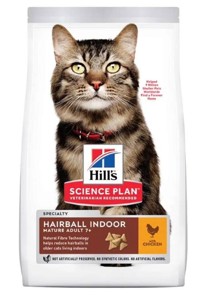 Feline Mature Hairball Indoor Chicken