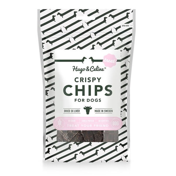 Crispy Chips Hundegodbiter 80g
