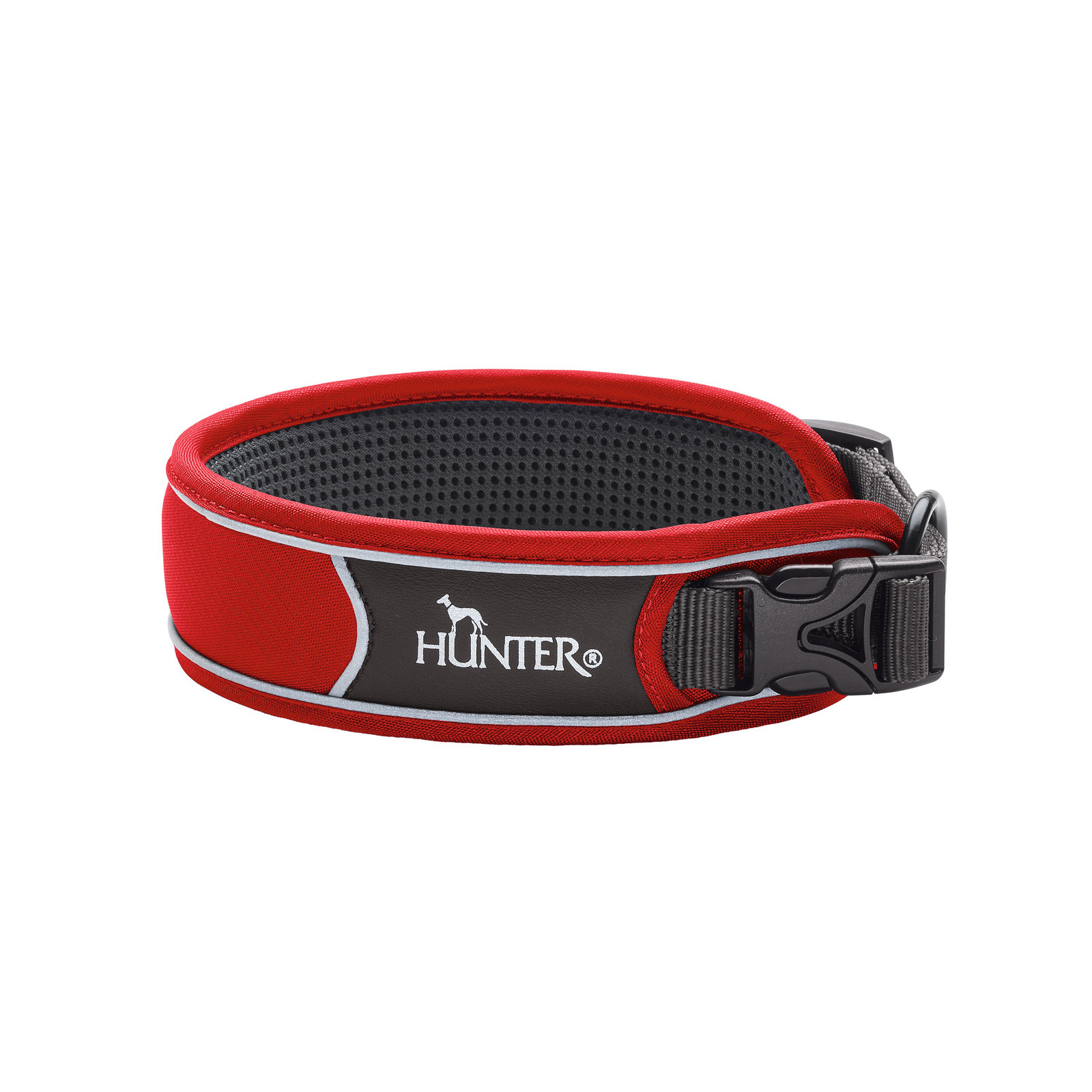 Divo koiran kaulapanta säädettävä Punainen