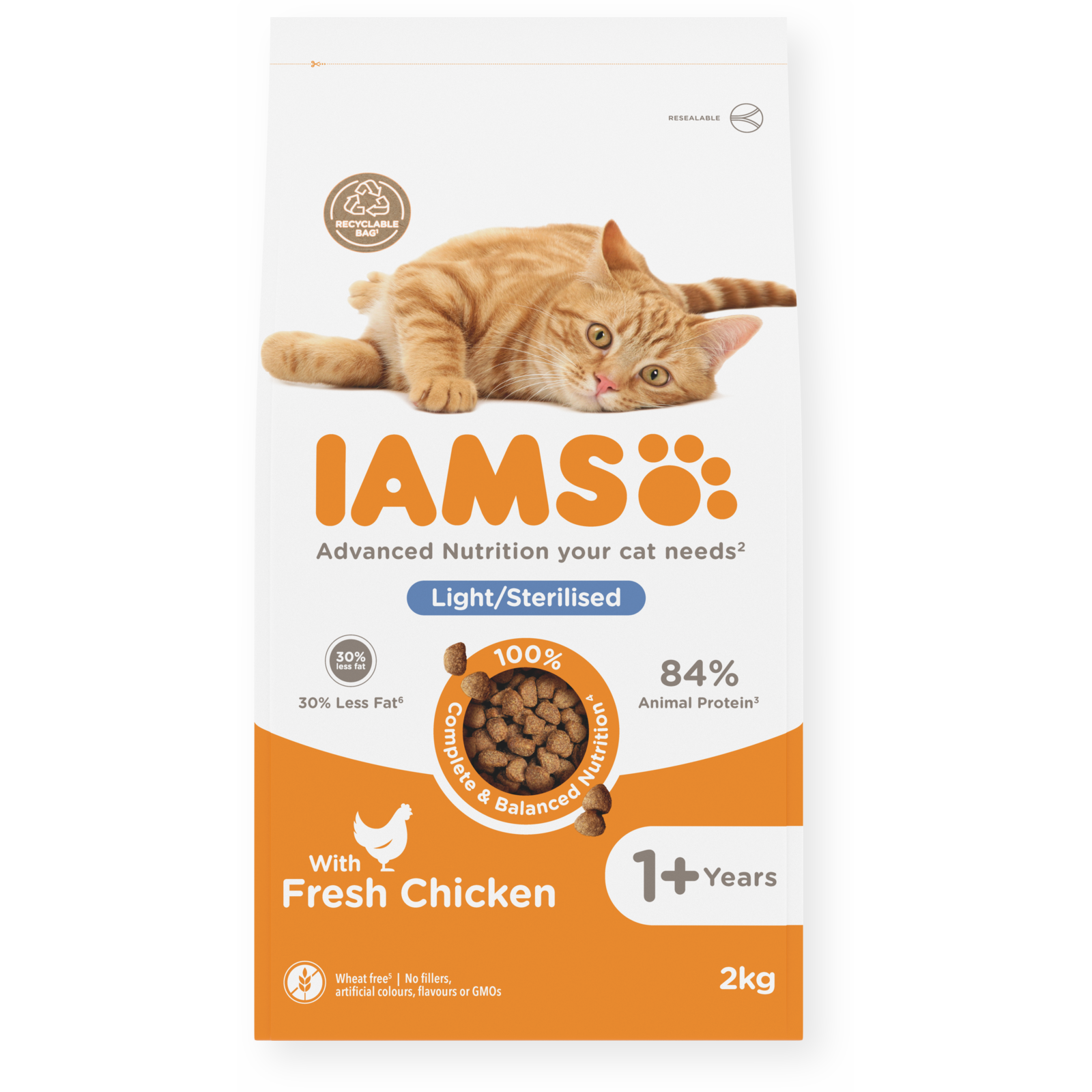 Cat Adult Sterilised Fresh Chicken