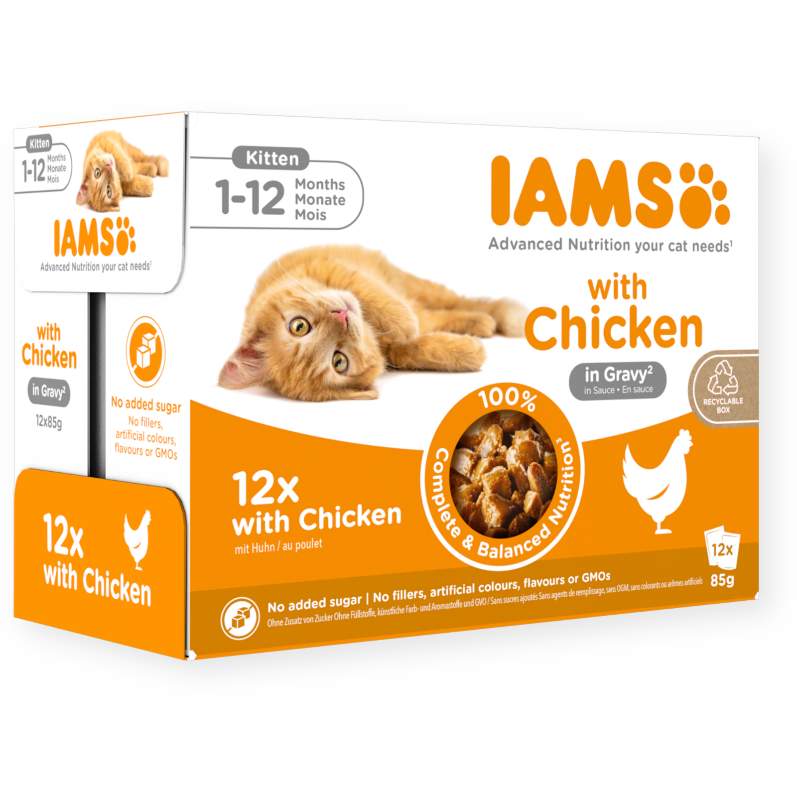 Delights Gravy Multipack Kitten 12x85g