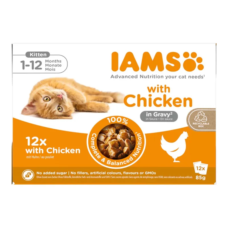 Delights Gravy Multipack Kitten 12x85g