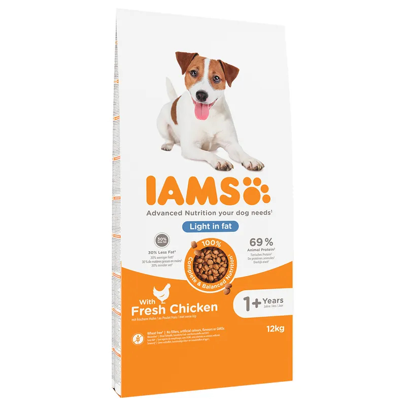 Dog Adult Light in Fat torrfoder hör hund 12kg