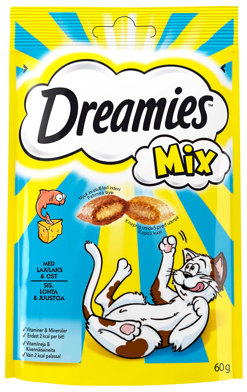 Kattgodis Lax & Ost 60g