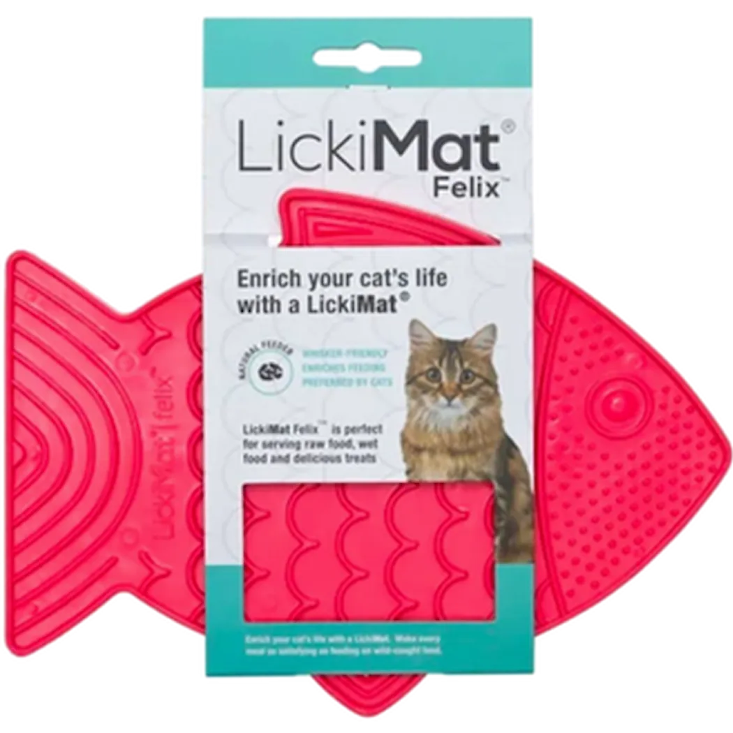 Felix Slickmatta för katt Rosa