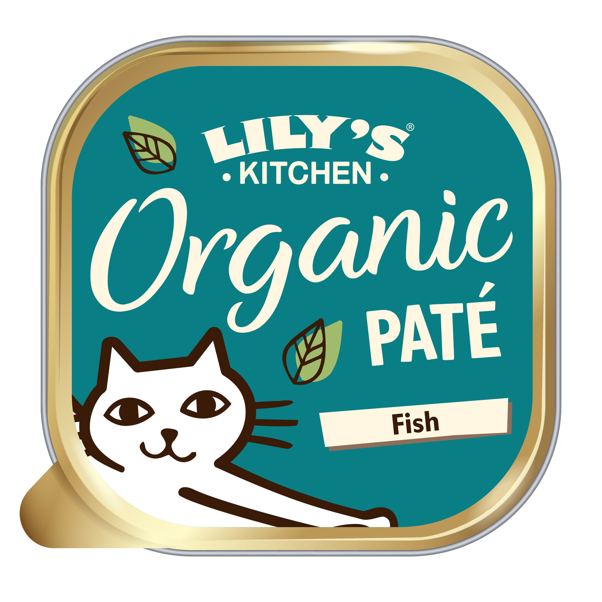 Organic Fish Paté Våtfoder för katt 85g