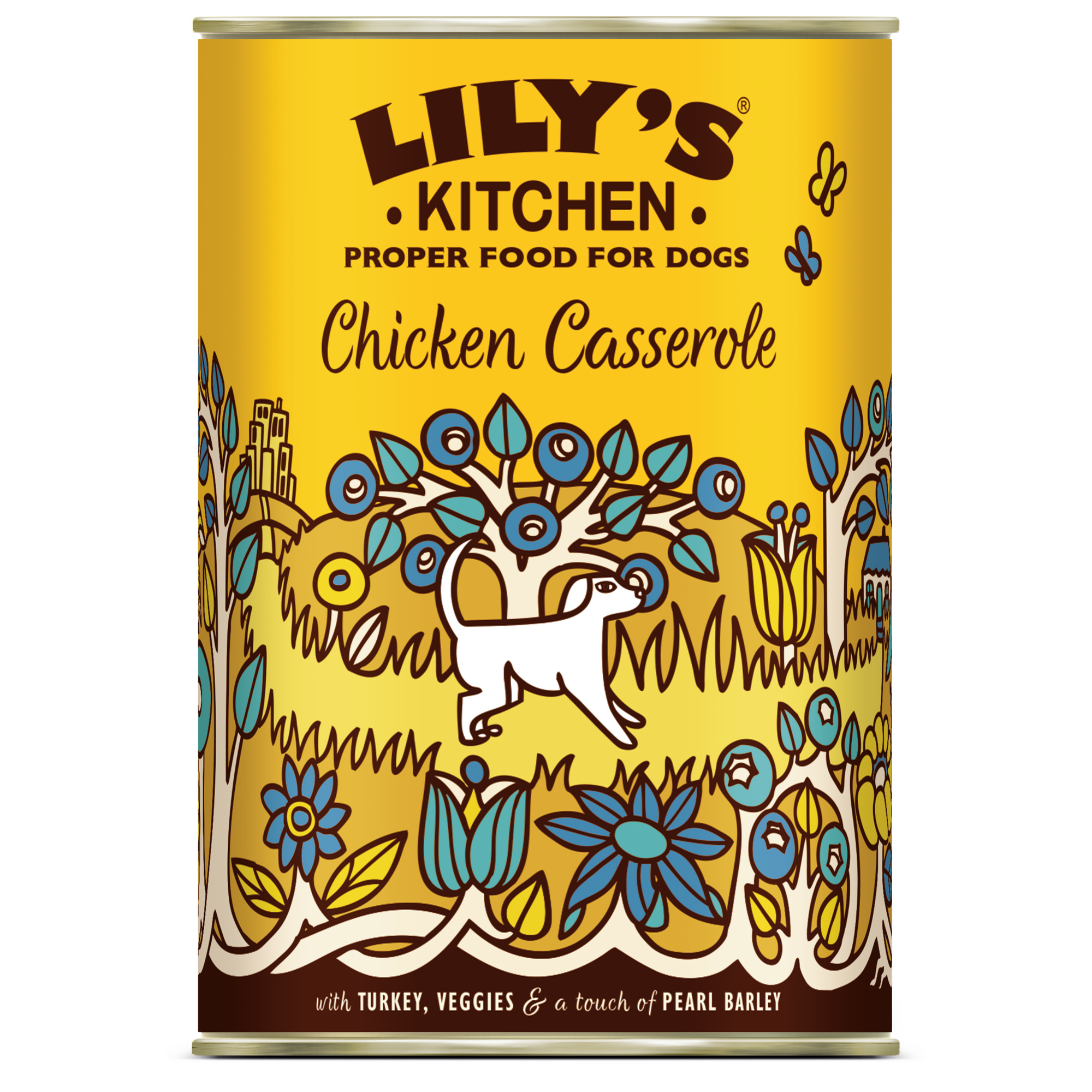 Chicken & Turkey Våtfôr til hund 400g