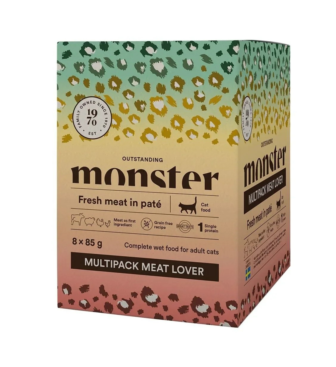 Paté Multipack Meat Lover Våtfoder för katt 8x85g