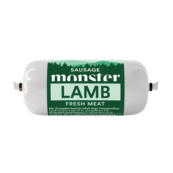 Dog Sausage Lamb Våtfoder för hund