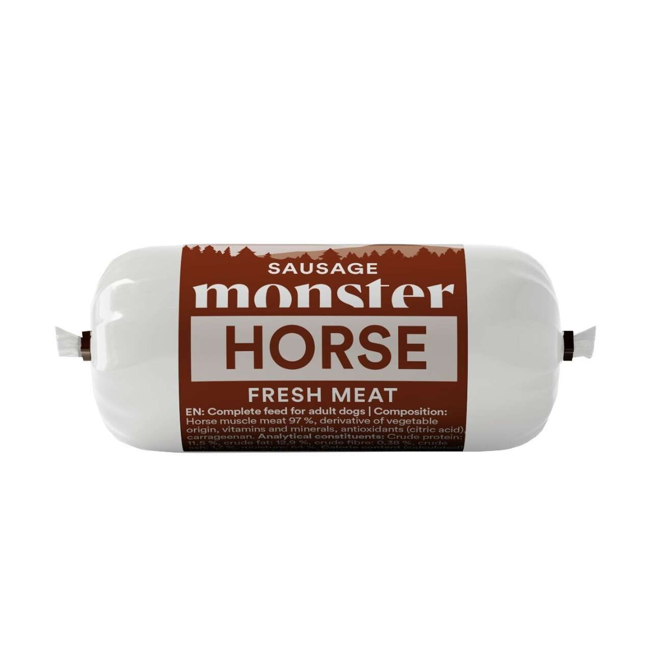Dog Sausage Horse Märkäruoka koiralle 80g