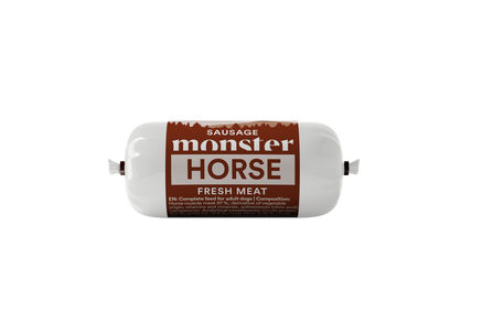 Dog Sausage Horse Märkäruoka koiralle 80g