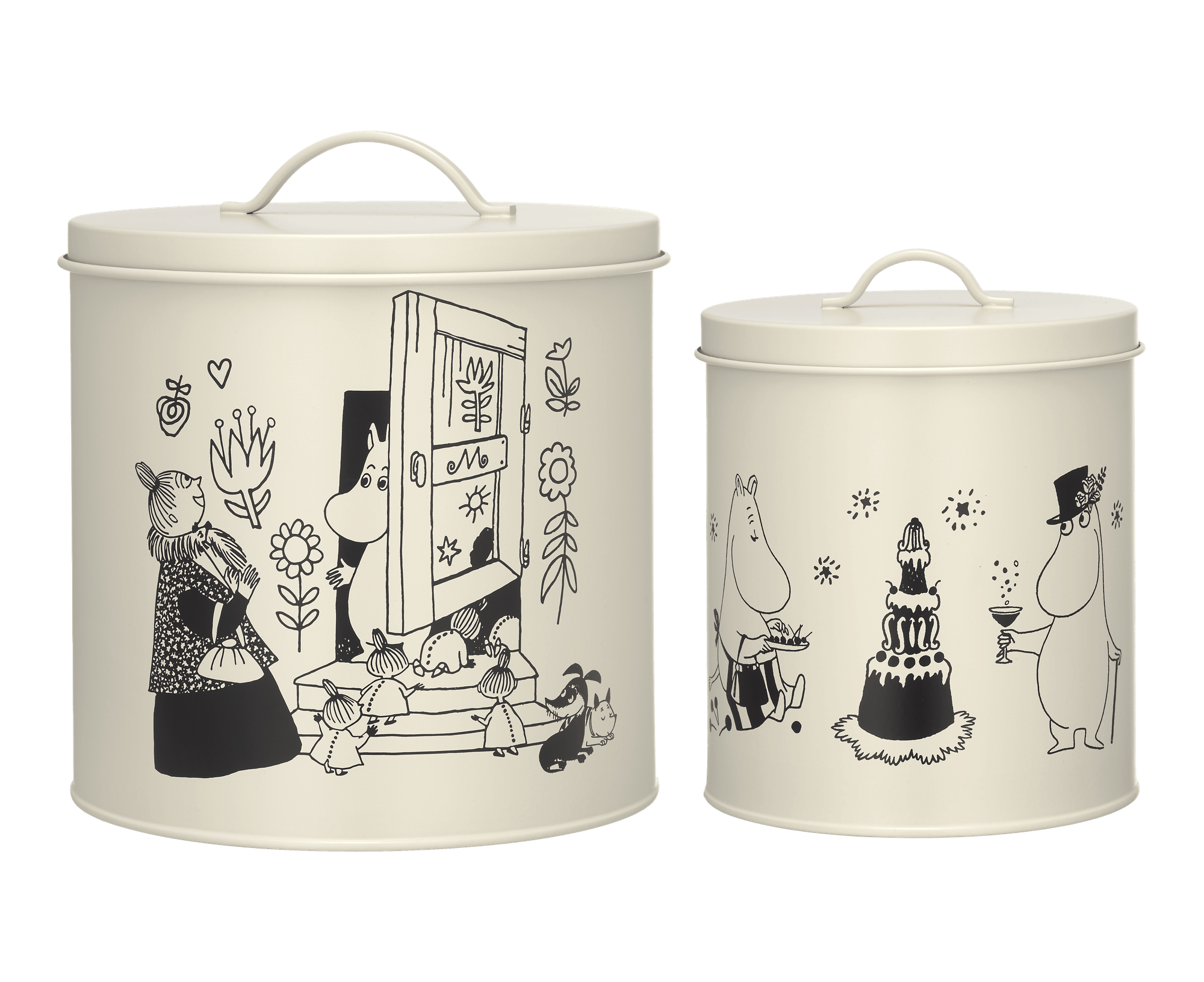 Moomin 80 Säilytyspurkki 2p