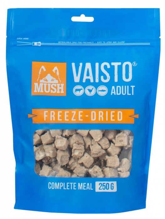 Vaisto Blå Freeze-Dried Nöt-Kalkon-Lax
