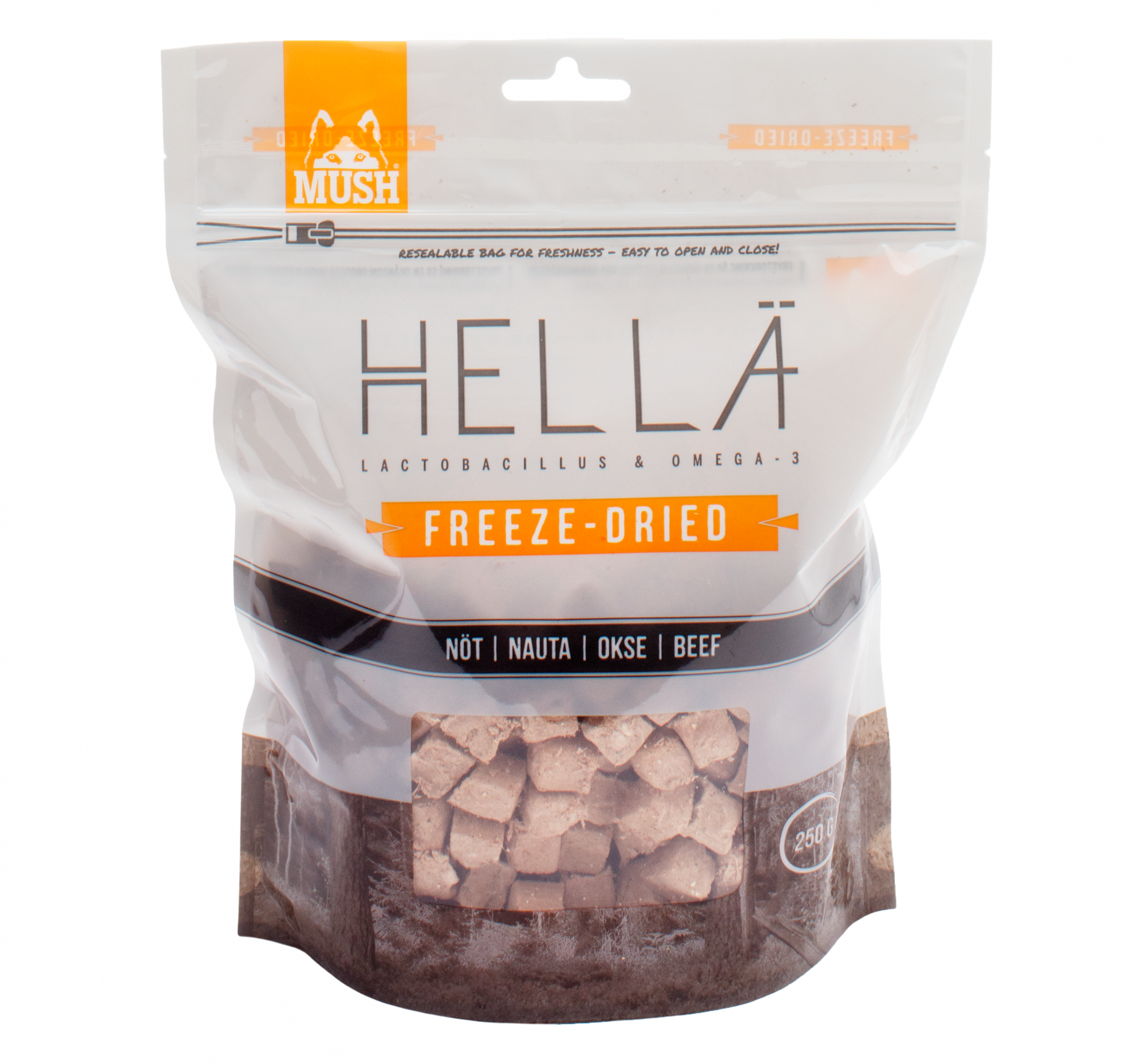 Hellä Freeze-Dried Nöt 250g