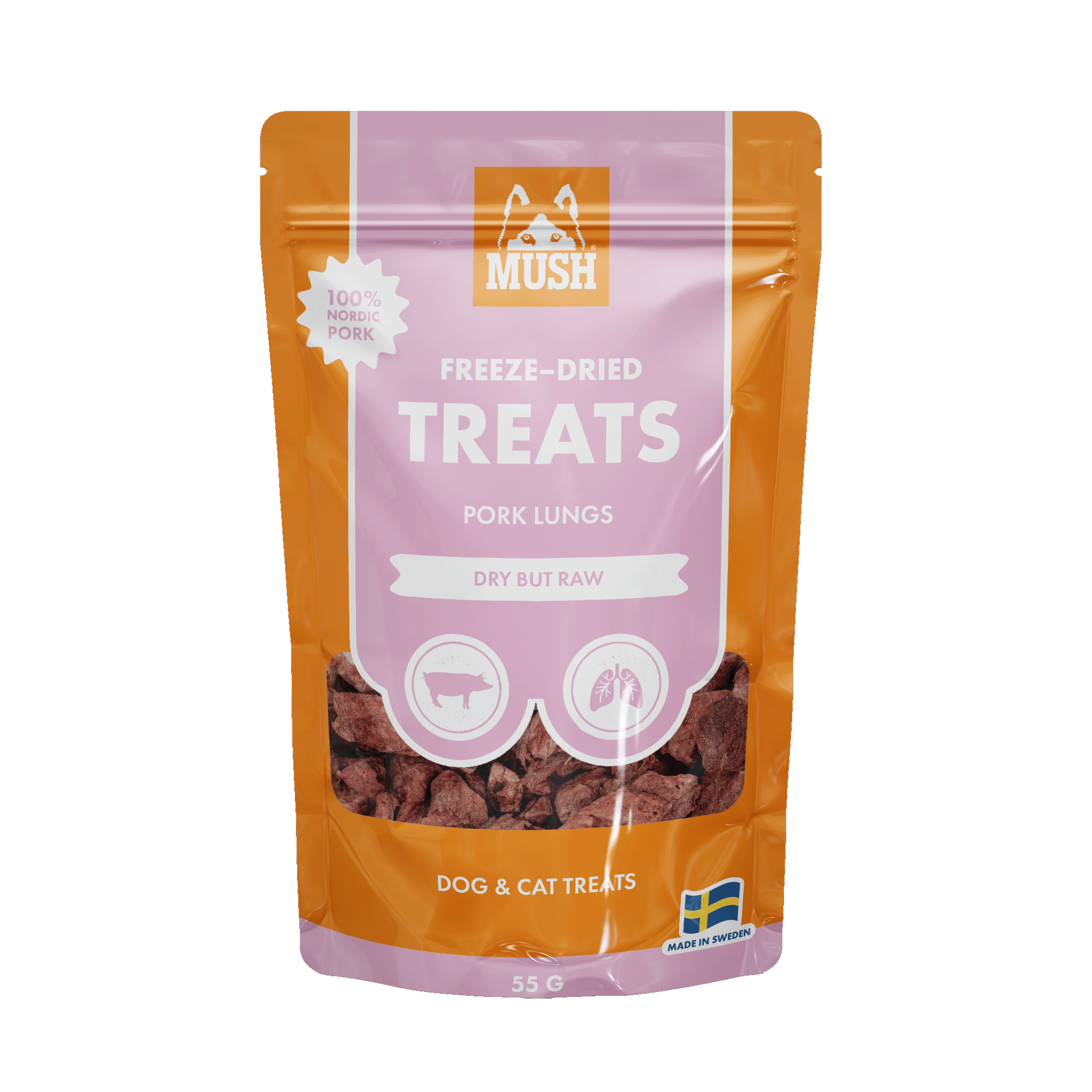 Treats Frystorkat Gris Lunga 45g