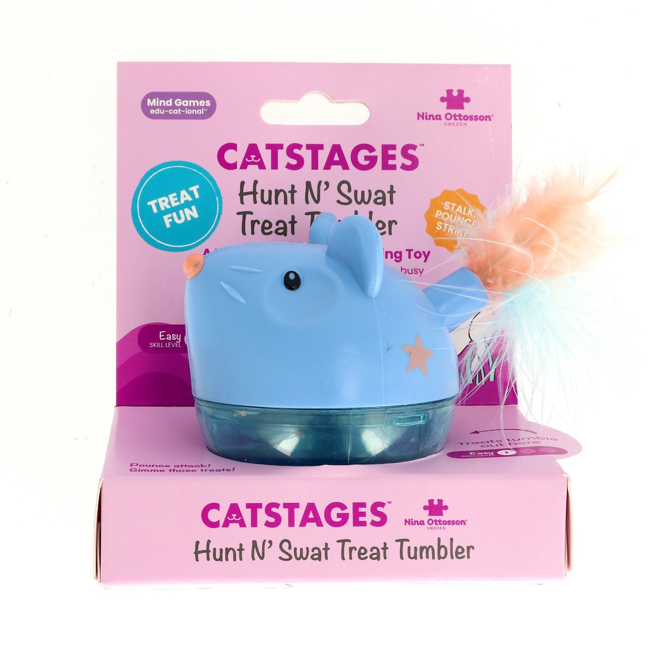 Kattleke Aktivering Hunt N Swat Hvit