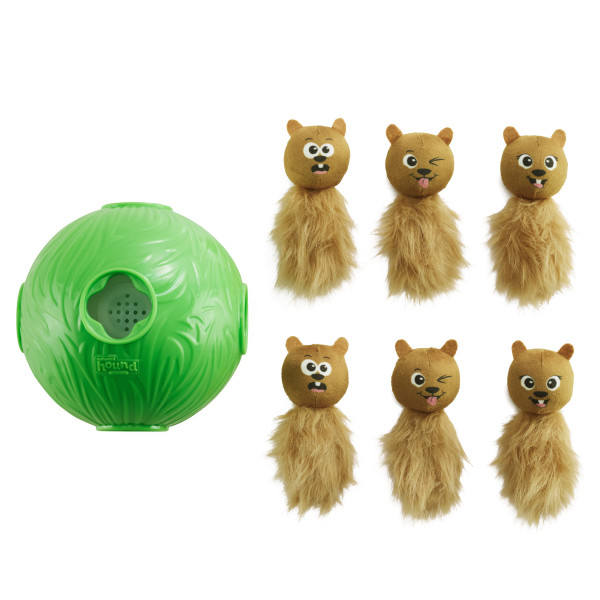 Dog Snuffle N' Treat Ball Grön