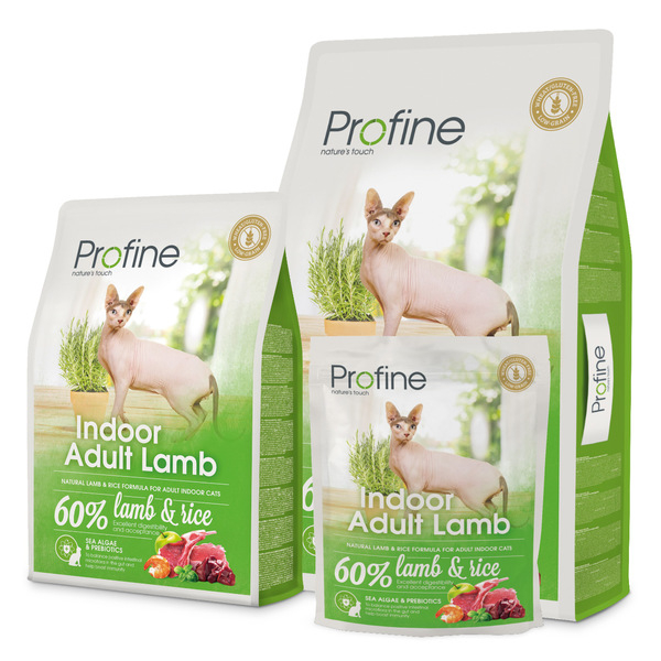 Indoor Adult Lamb Tørrfôr for katt