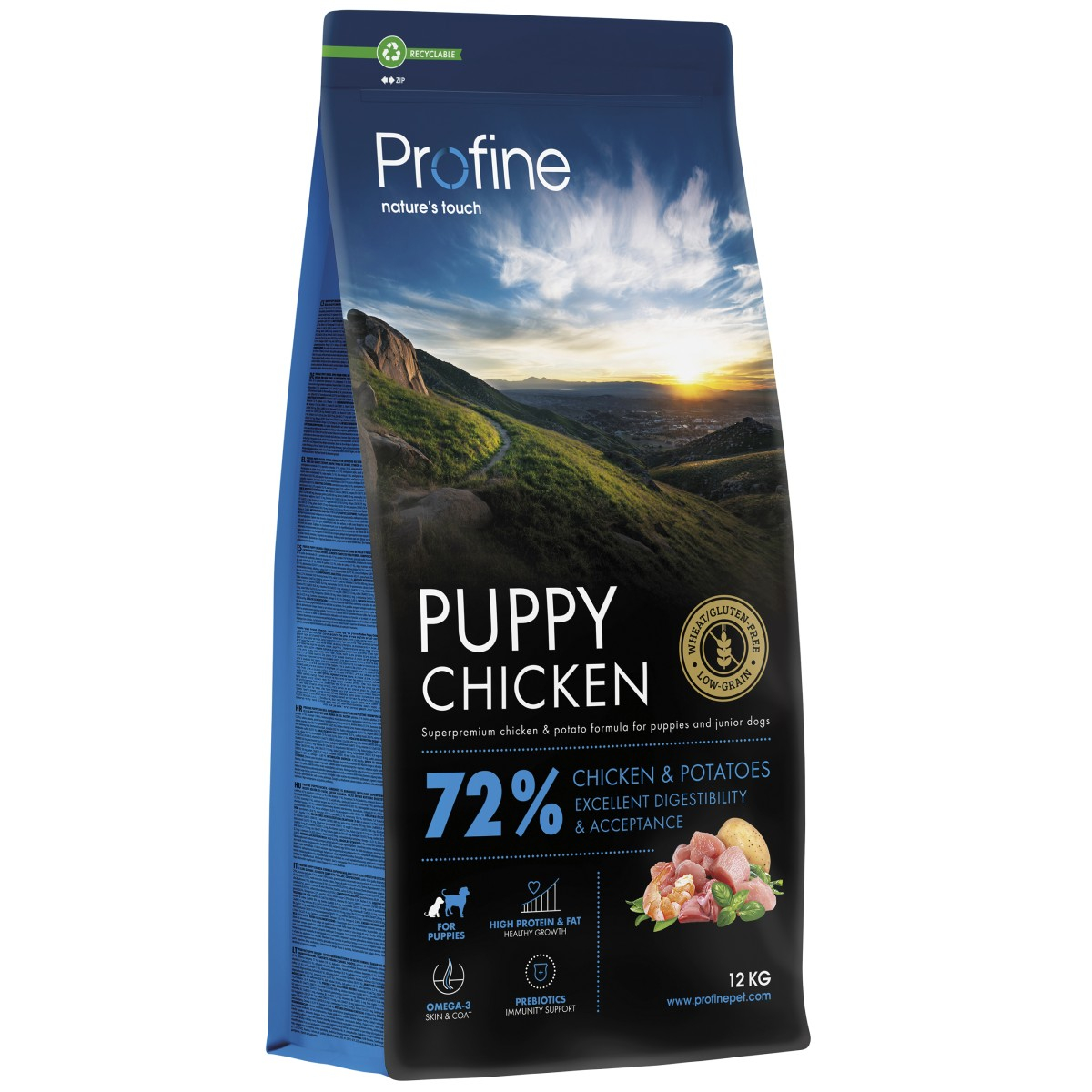 Dog Puppy Chicken & Potatoes Hundefôr