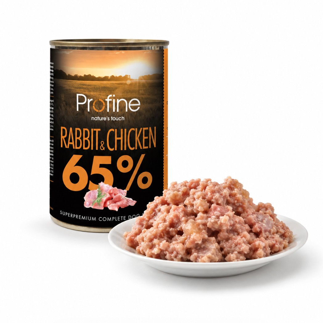 65% Rabbit & Chicken Våtfôr 400g