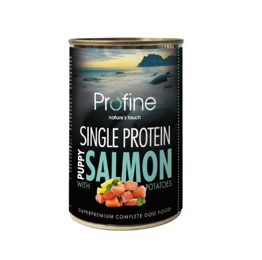 Puppy Single Protein Salmon våtfoder för hund 400g