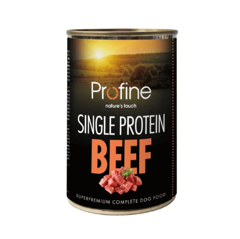 Dog Single Protein Beef våtfôr til hund 400g