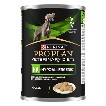 Canine HA Mousse Hypoallergenic Märkäruoka 400g