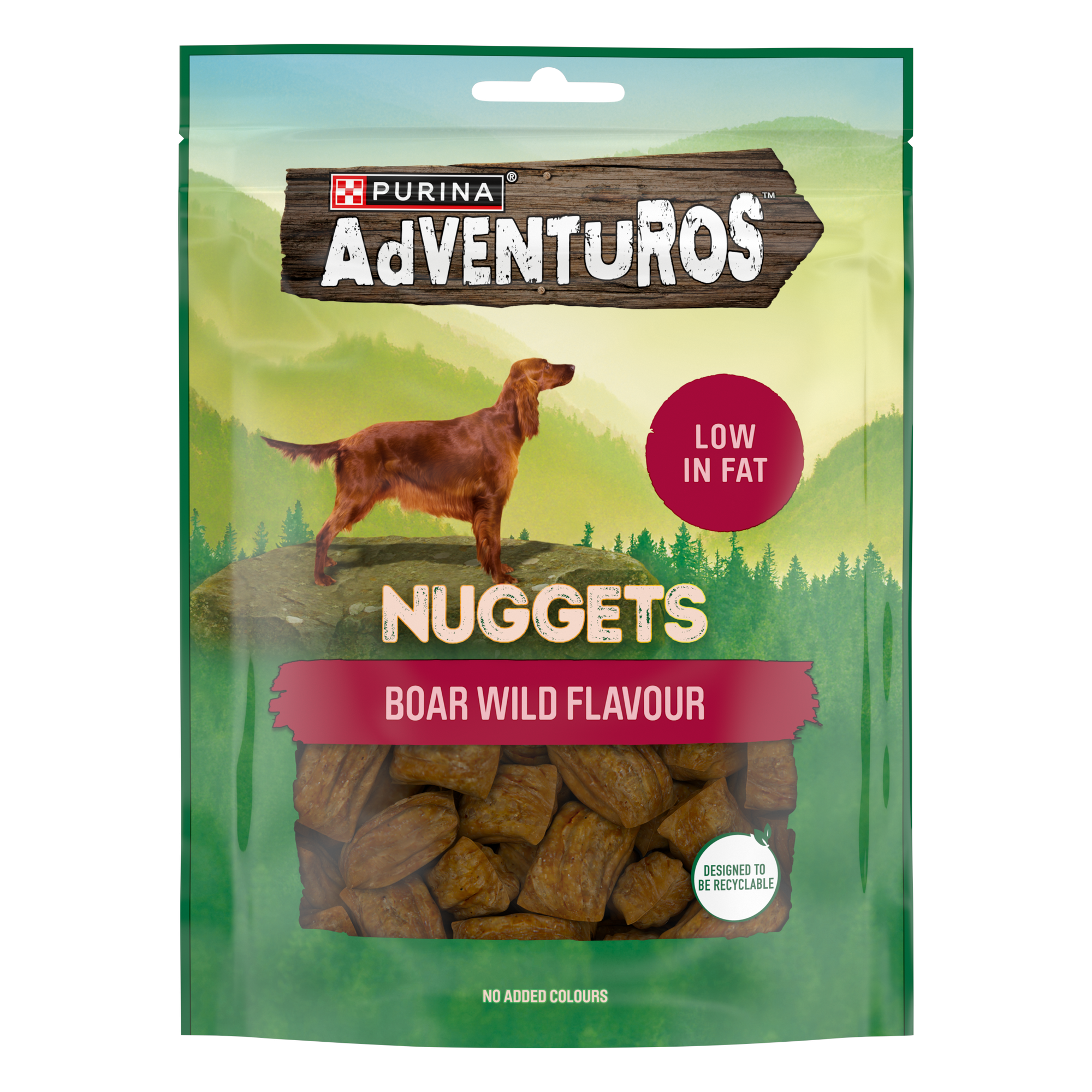 Adventuros Nuggets Wild Boar koiranherkku 90g