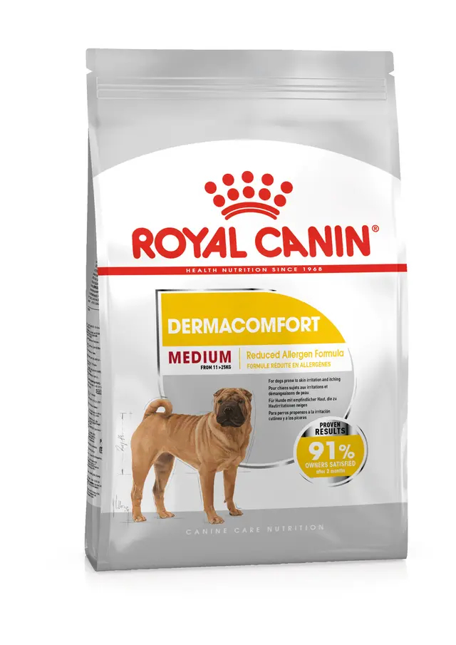 Medium Dermacomfort kuivaruoka koirille