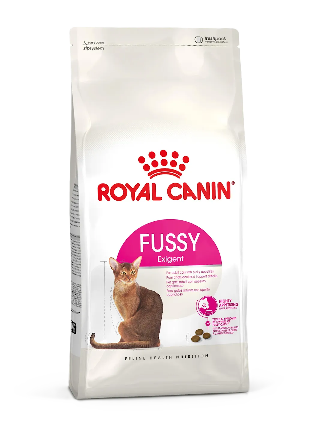 Fussy Torrfoder för katt