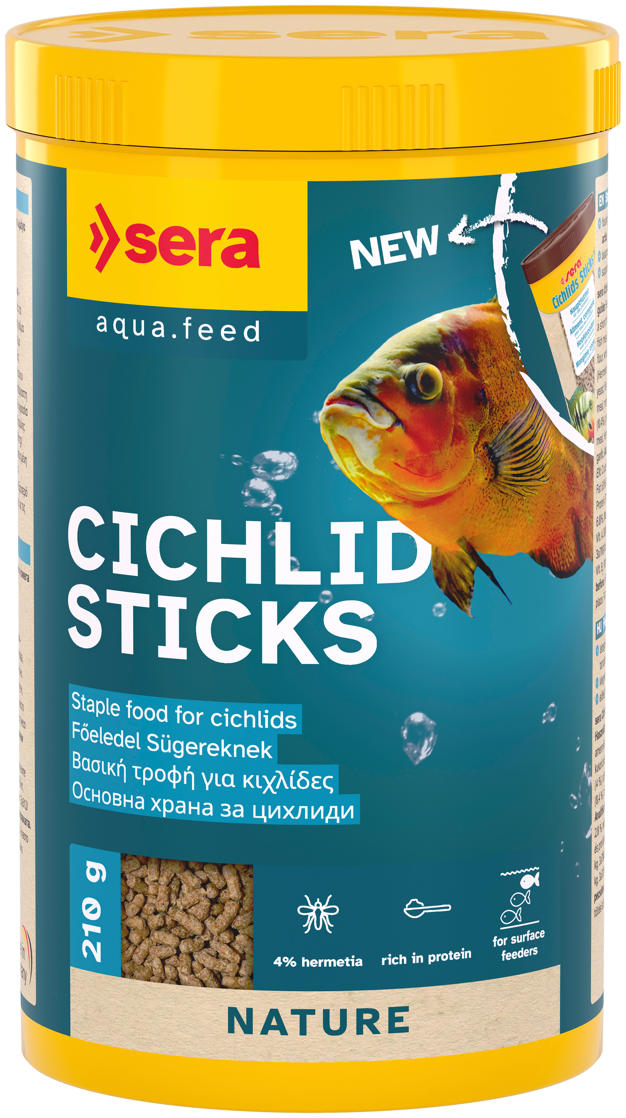 Cichlid Sticks 1L