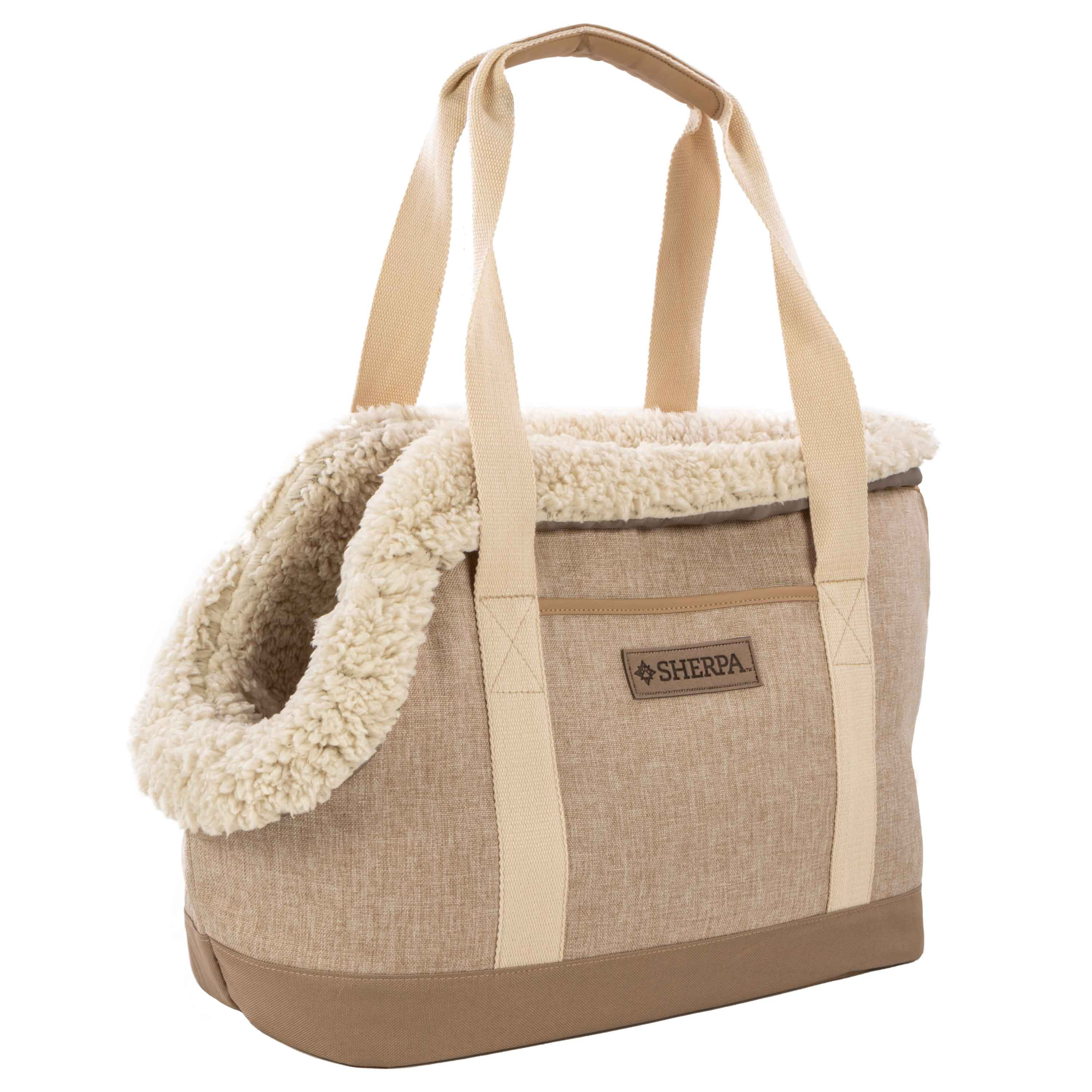 Luxe Tote Pet Carrier Bæreveske Beige M