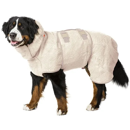 Koiran kylpytakki SupremePro Vaaleanbeige XS