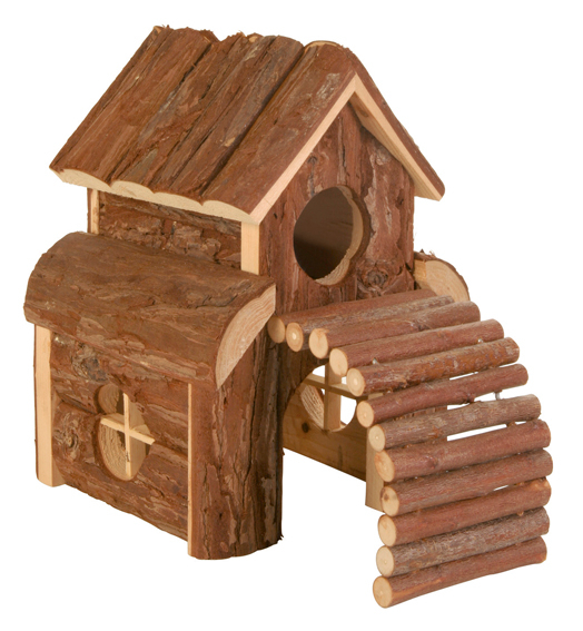 NL Finn hamsterhus med ramp 13x20,5x20cm