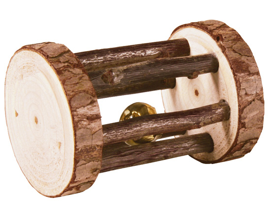 NL Gnagerrulle med bjelle tre 7x5cm