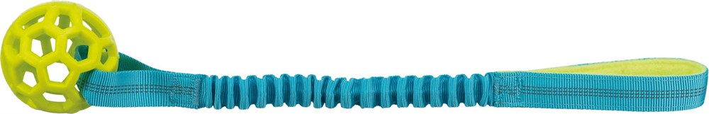 Bungee Tugger med Ball Petrol/Lime ø9x48cm