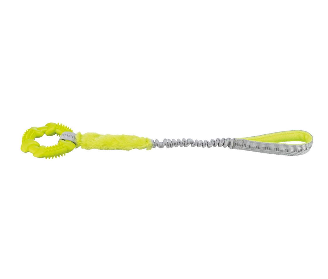Bungee Tugger med Ring Lime ø10x56cm
