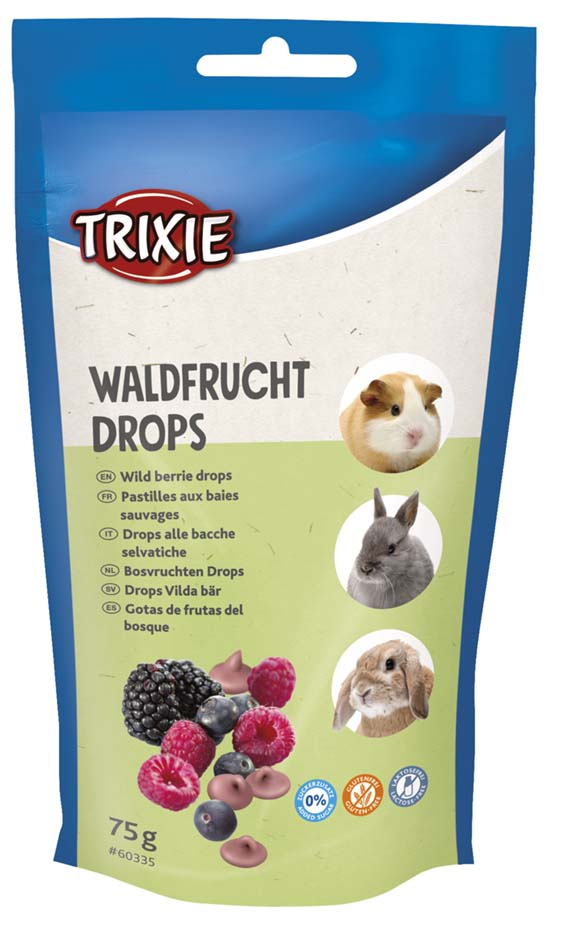 Gnagardrops glutenfria med vilda bär 75g